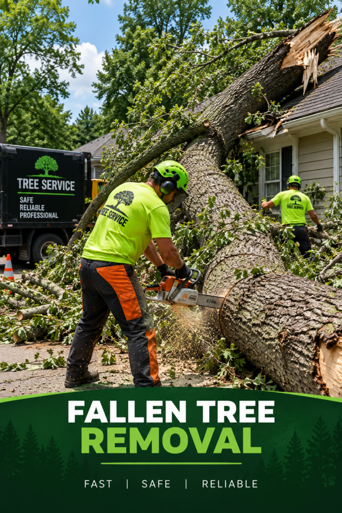 Residential and commercial emergency tree removal