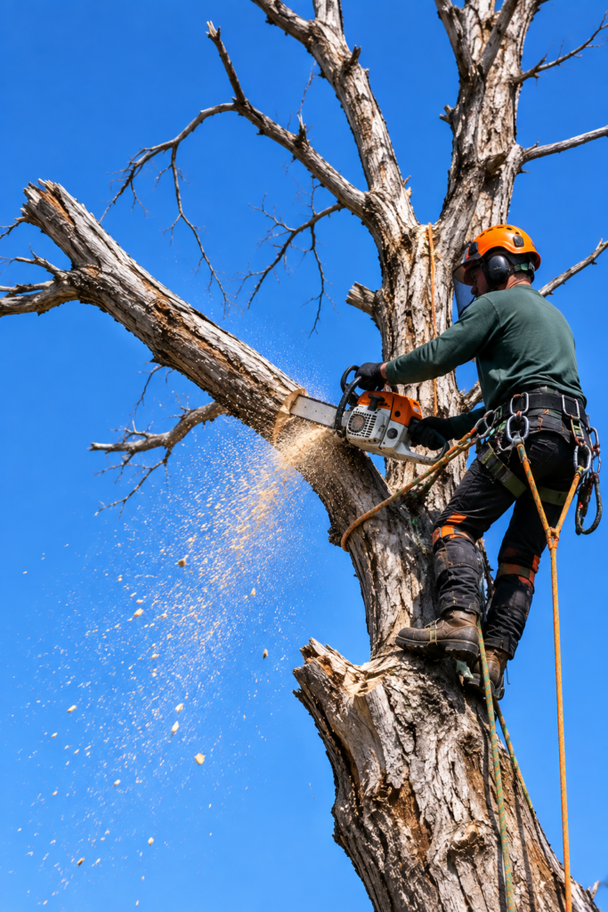 Storm damage tree removal in San Diego CA